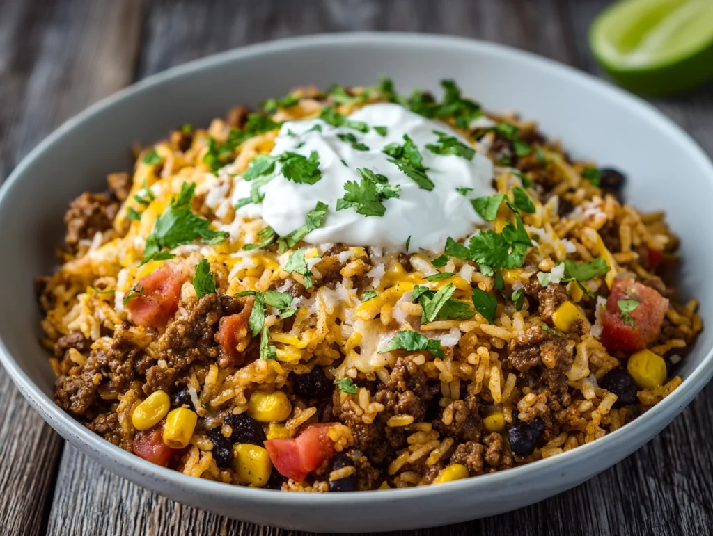 Taco Rice Recipe