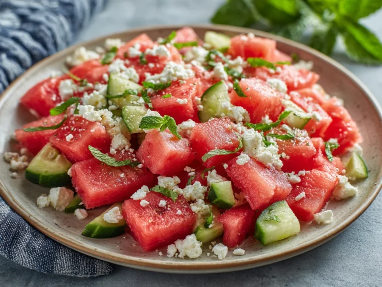 Watermelon Feta Salad