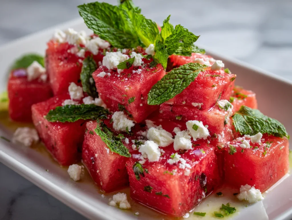Watermelon Feta Salad