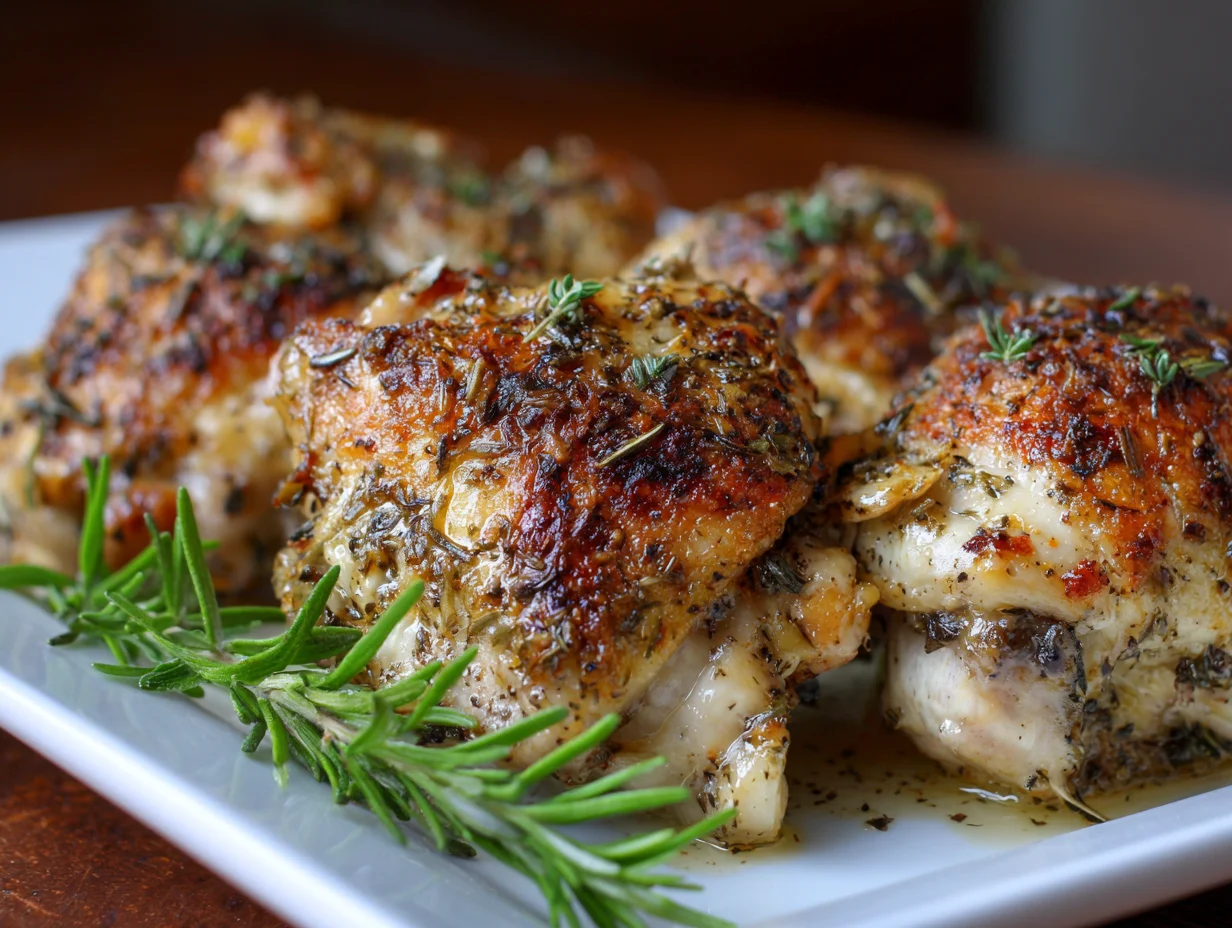 Baked Chicken Thighs