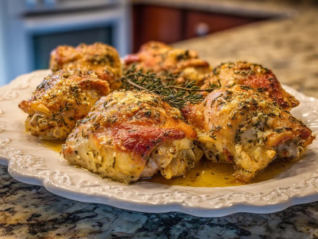 Baked Chicken Thighs