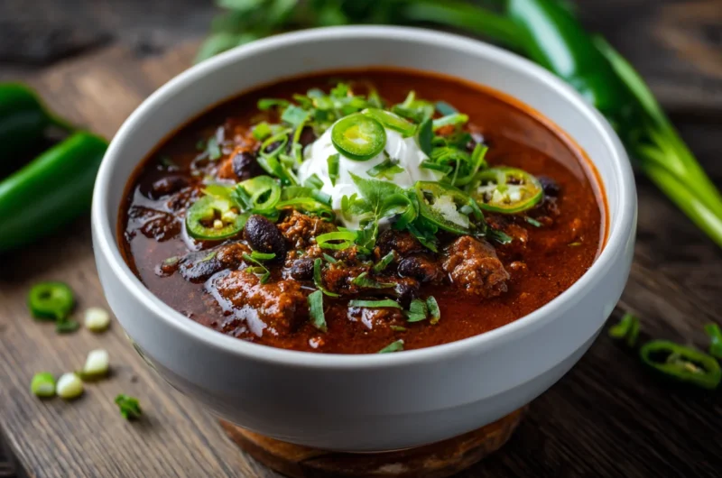 Chili Recipe (Easy, Hearty & Packed with Flavor)