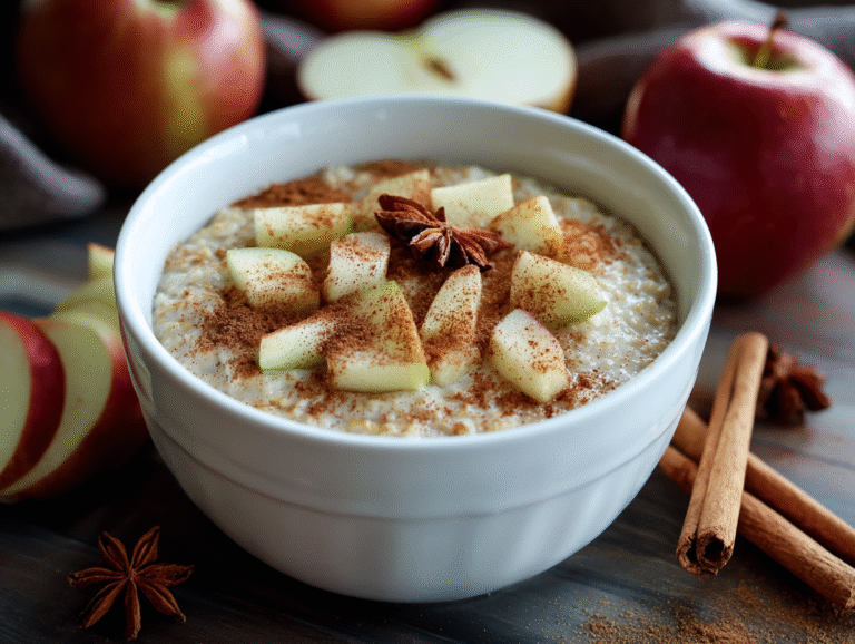 Cinnamon Apple Oatmeal