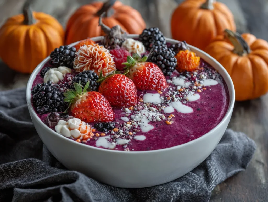 Halloween Smoothie Bowls