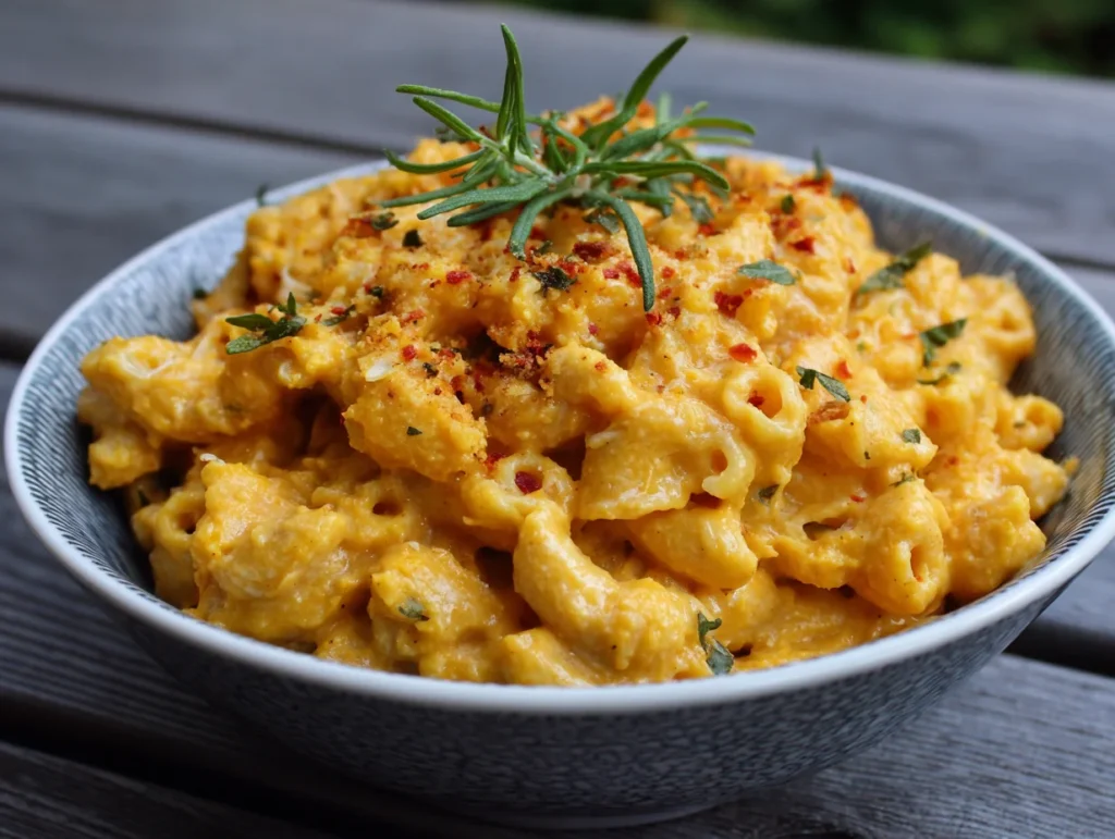 Pumpkin Mac and Cheese