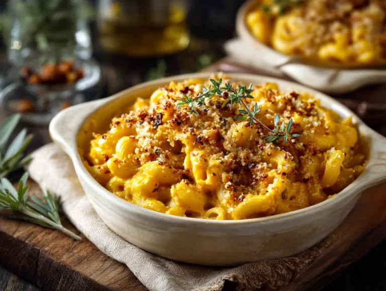 Pumpkin Mac and Cheese