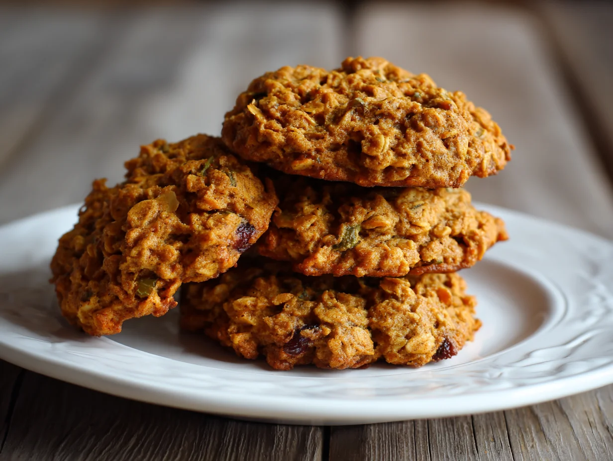 Pumpkin Oatmeal Cookies