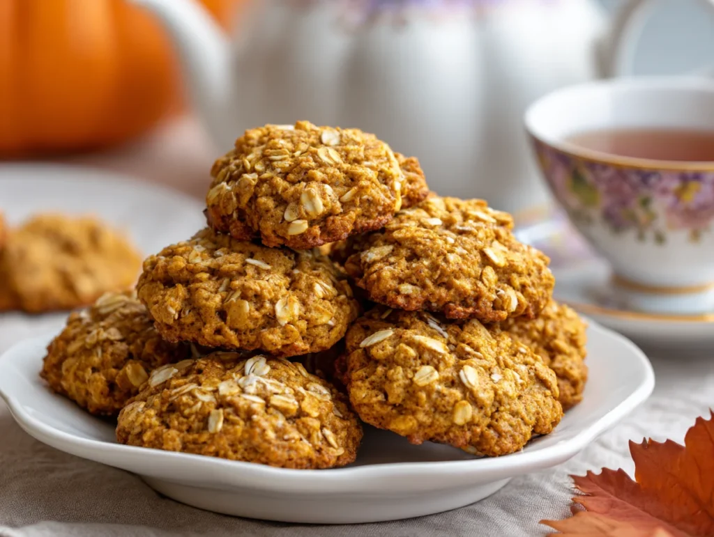 Pumpkin Oatmeal Cookies