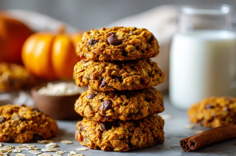 The Best Ever Pumpkin Oatmeal Cookies Recipe