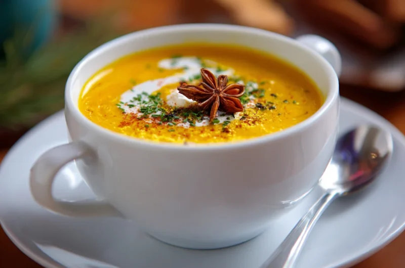 Homemade Creamy Pumpkin Soup