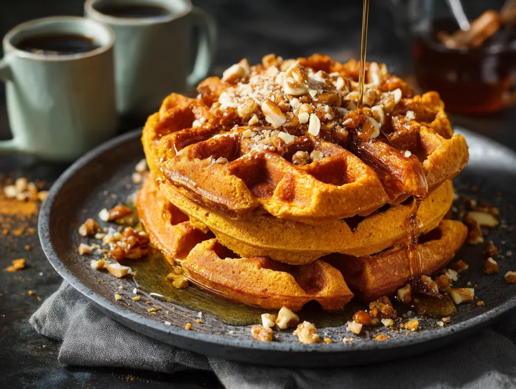 pumpkin waffles
