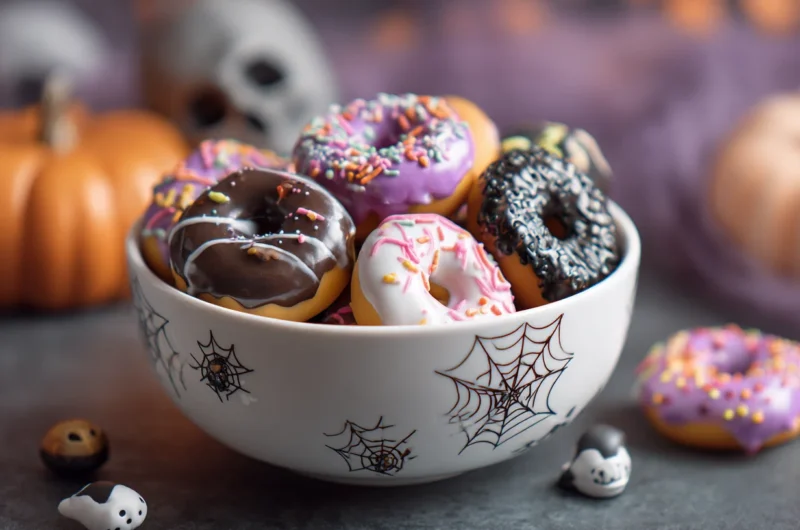 Fun & Festive Spooky Donuts