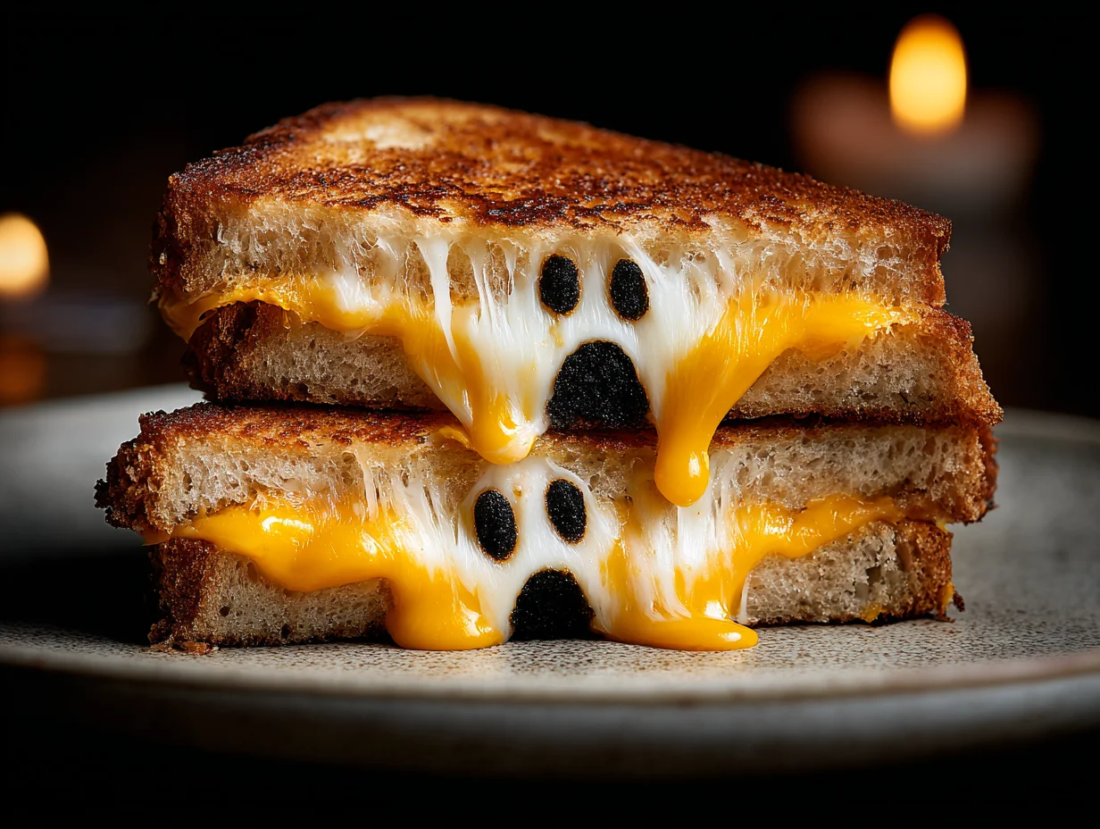 Spooky Grilled Cheese