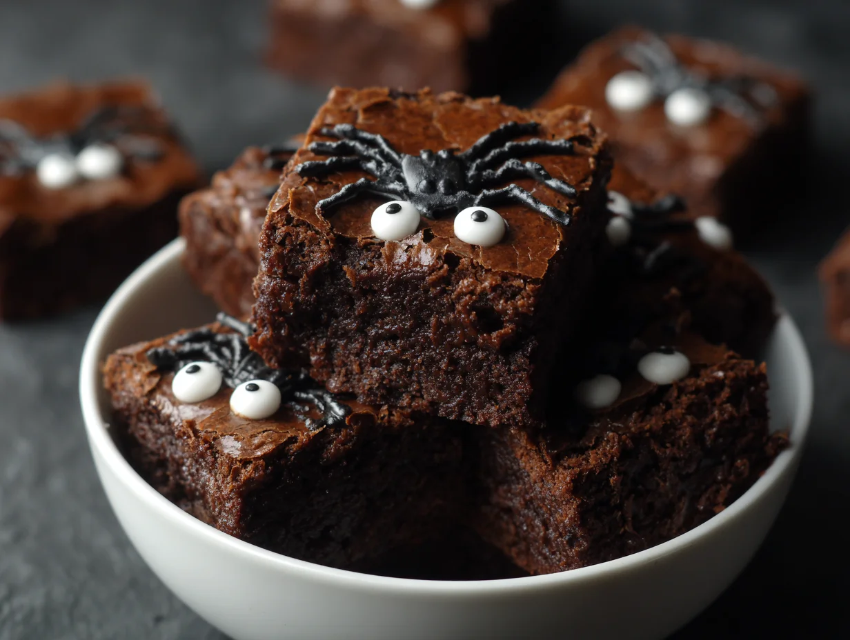 halloween brownies