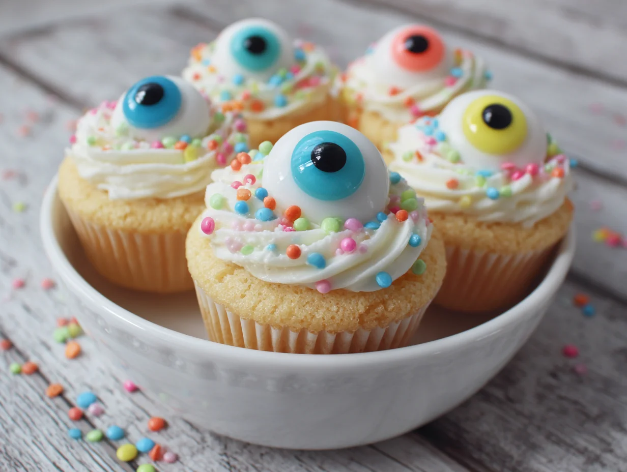 halloween cupcakes vanilla