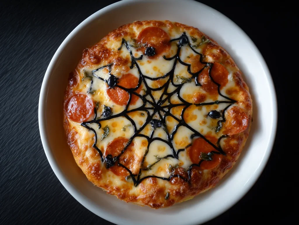 halloween pizza