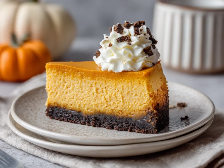 pumpkin cheesecake