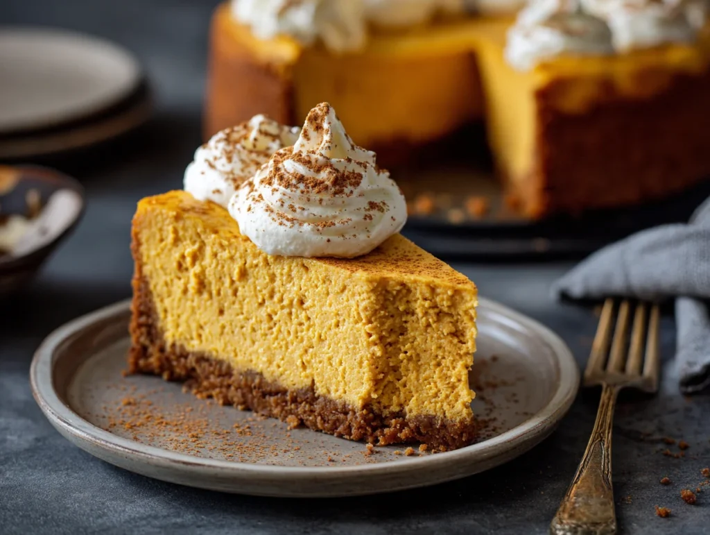pumpkin cheesecake