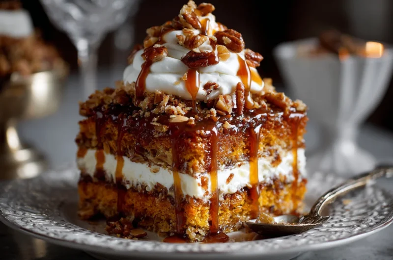 Pumpkin Crunch Cake Recipe