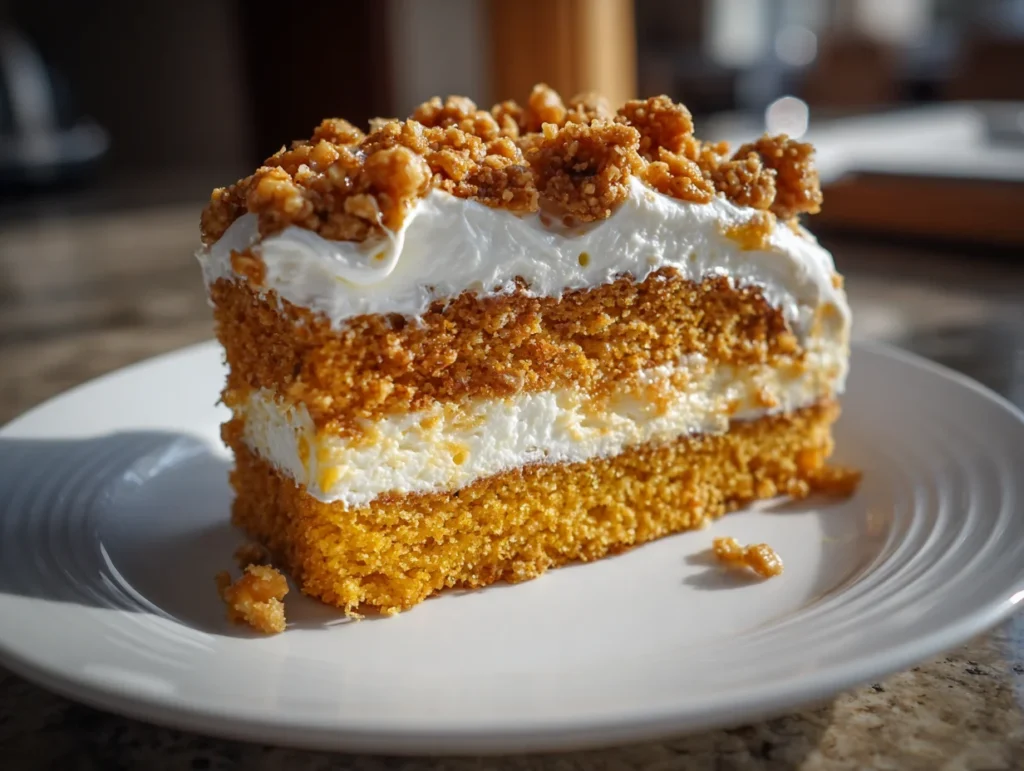 pumpkin crunch cake