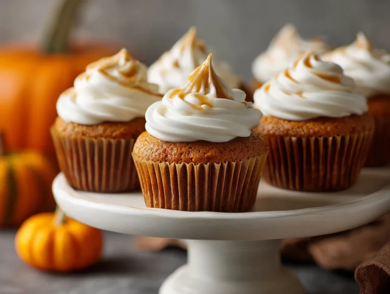 pumpkin cupcakes