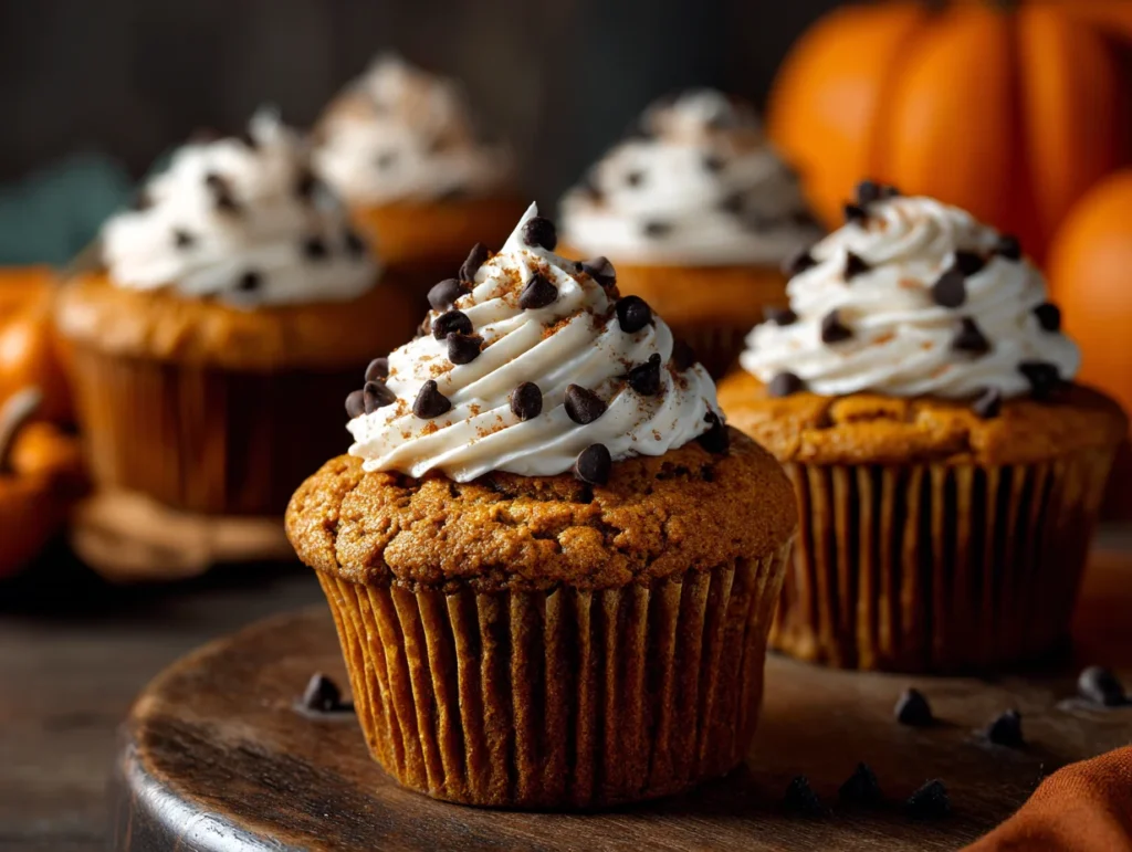pumpkin cupcakes