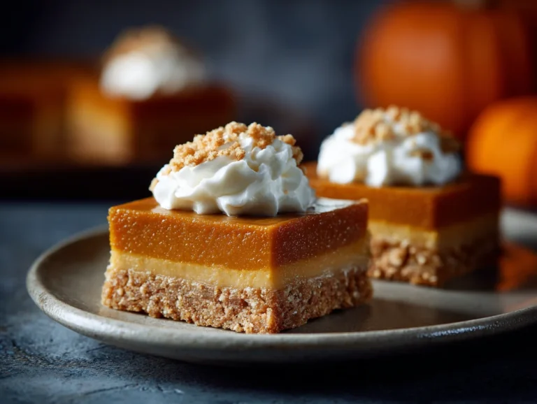 pumpkin pie bars