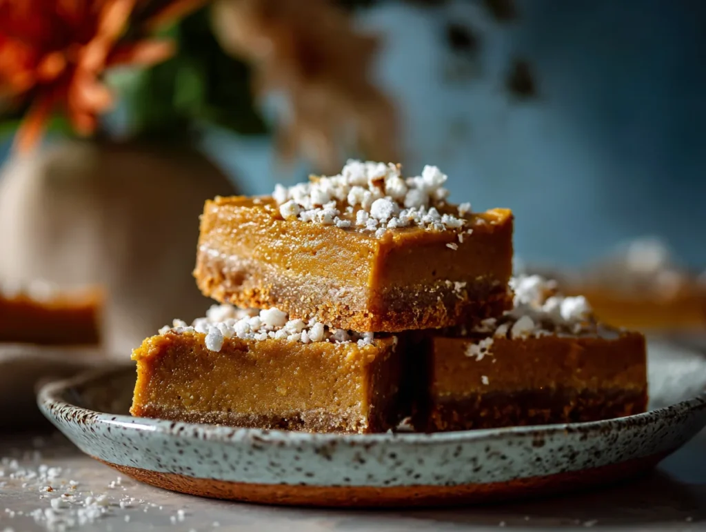 pumpkin pie bars