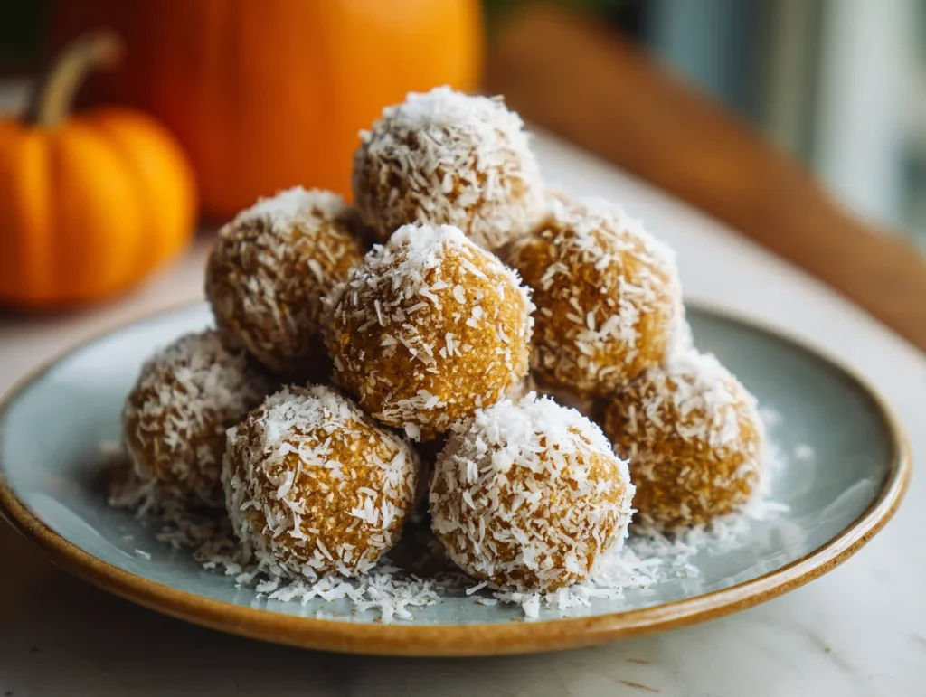 pumpkin protein balls