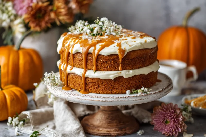 Pumpkin Spice Cake from Scratch Recipe