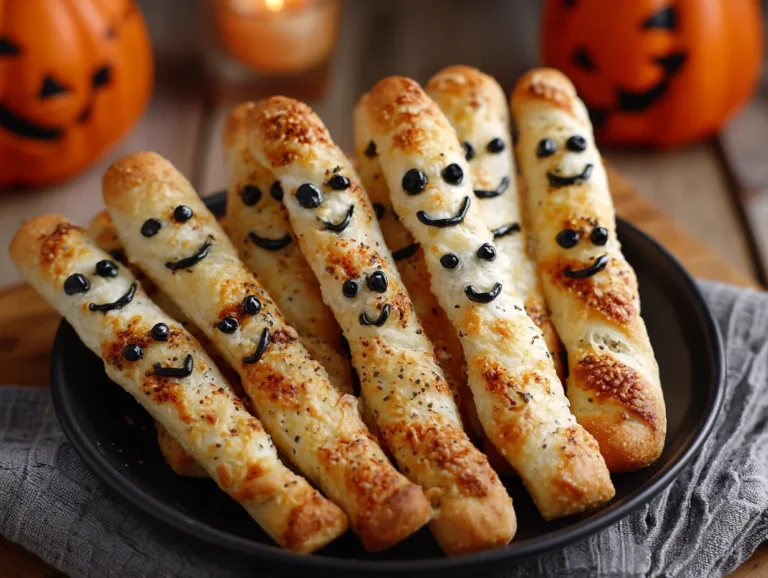 Finger Breadsticks Halloween