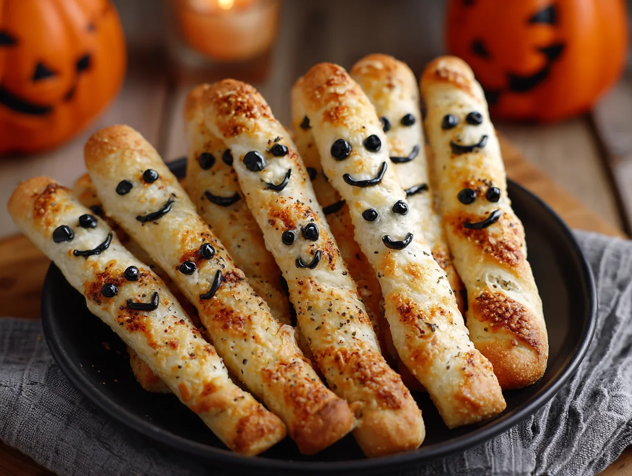 Finger Breadsticks Halloween