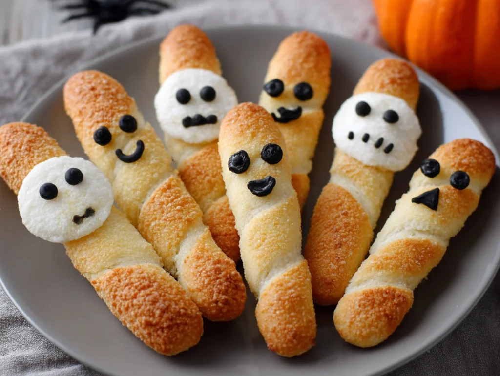 Finger Breadsticks Halloween