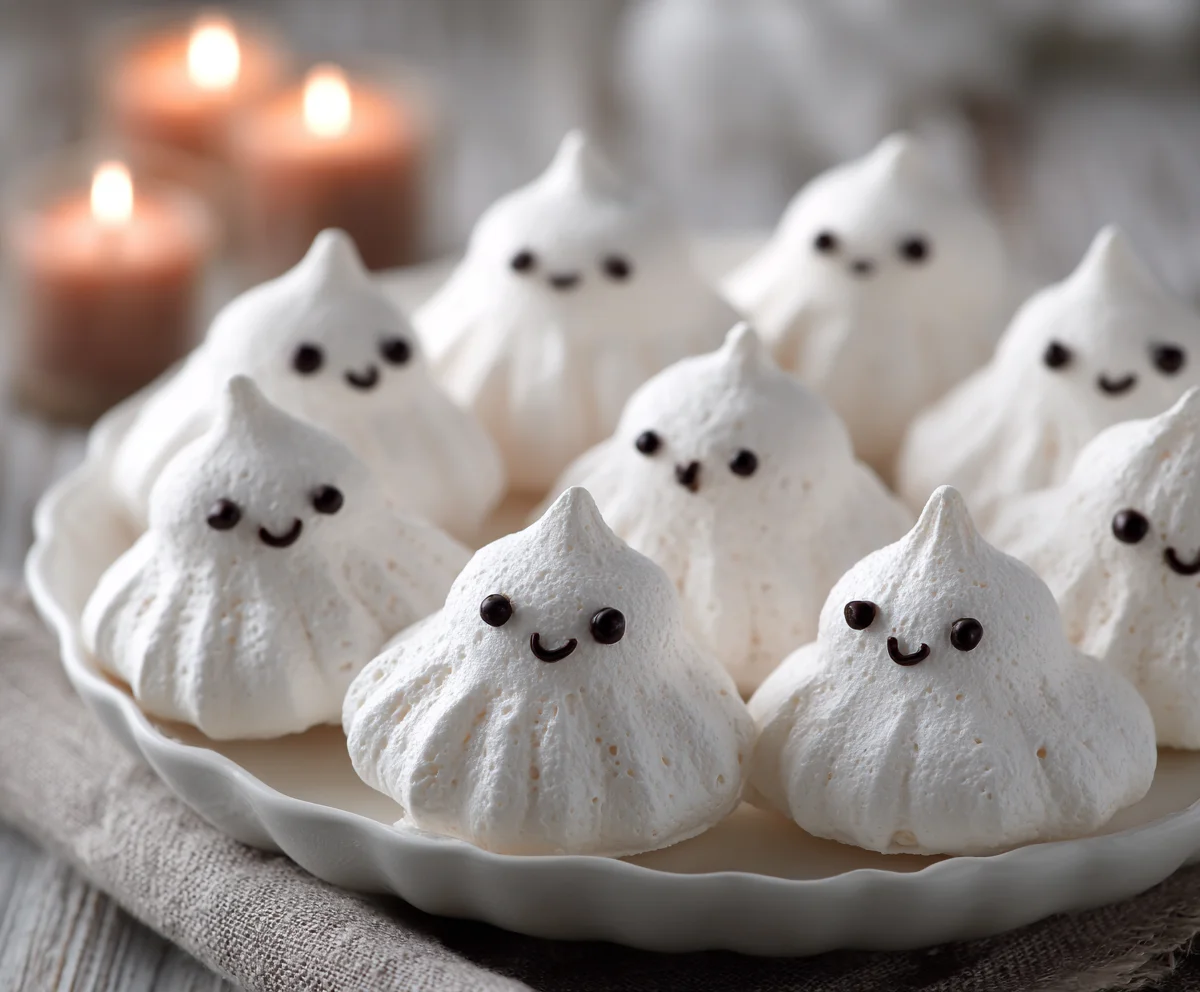 Ghost Meringues