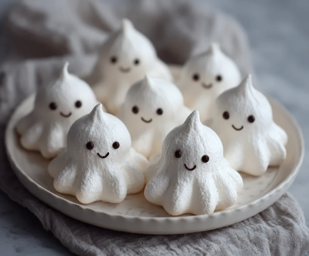Ghost Meringues
