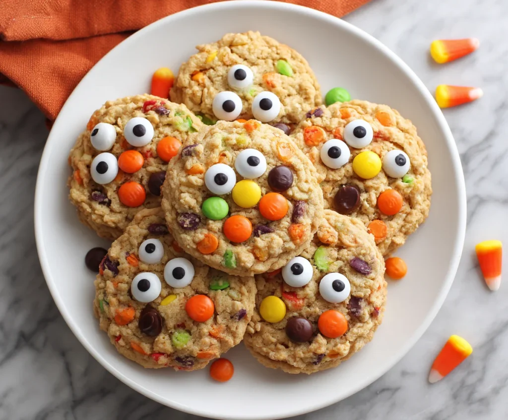 Halloween Monster Cookies