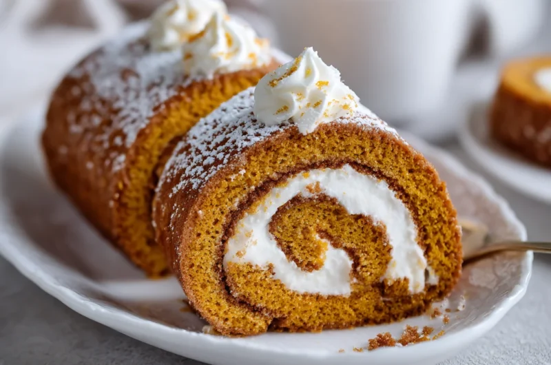 Classic Pumpkin Roll Cake Recipe