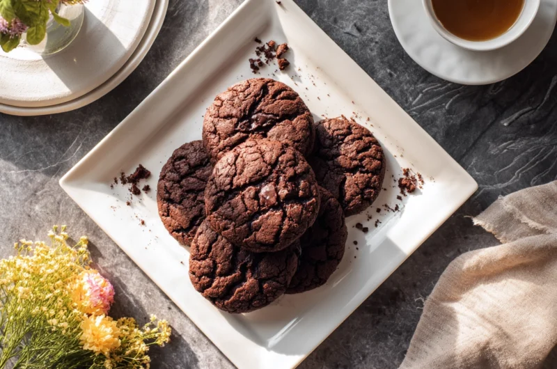 The Very Best Dark Cacao Cookie Recipe