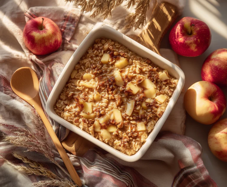 Apple Cinnamon Oatmeal for Busy Mornings