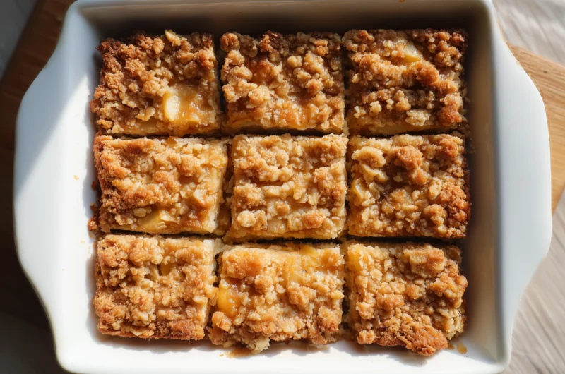 How to Bake the Perfect Apple Crisp Bars at Home