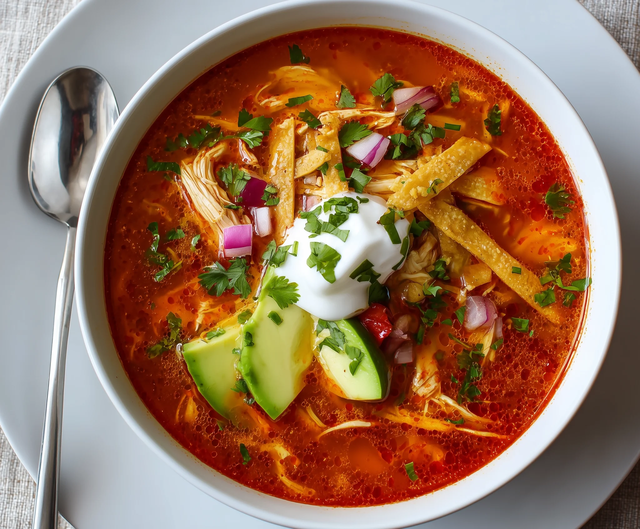 Best Chicken Tortilla Soup