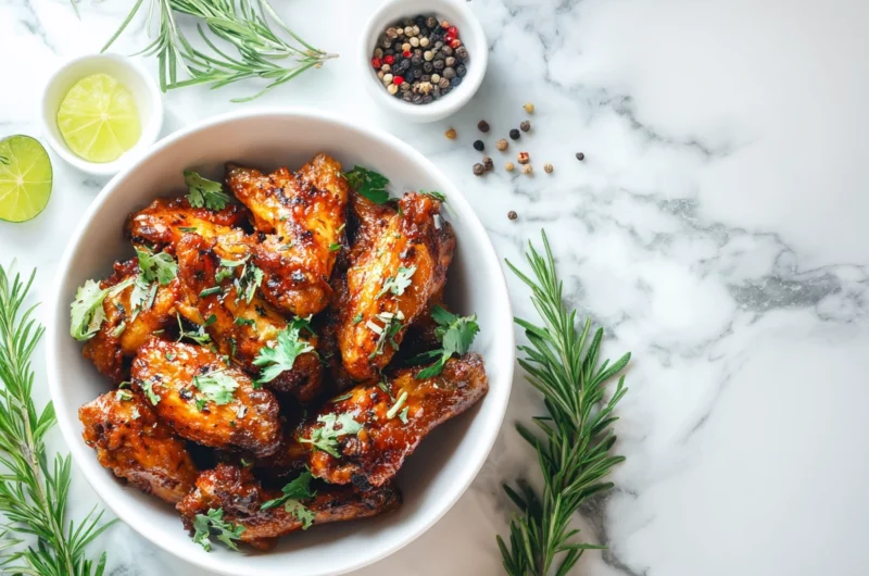 Delicious Chicken Wings In The Oven