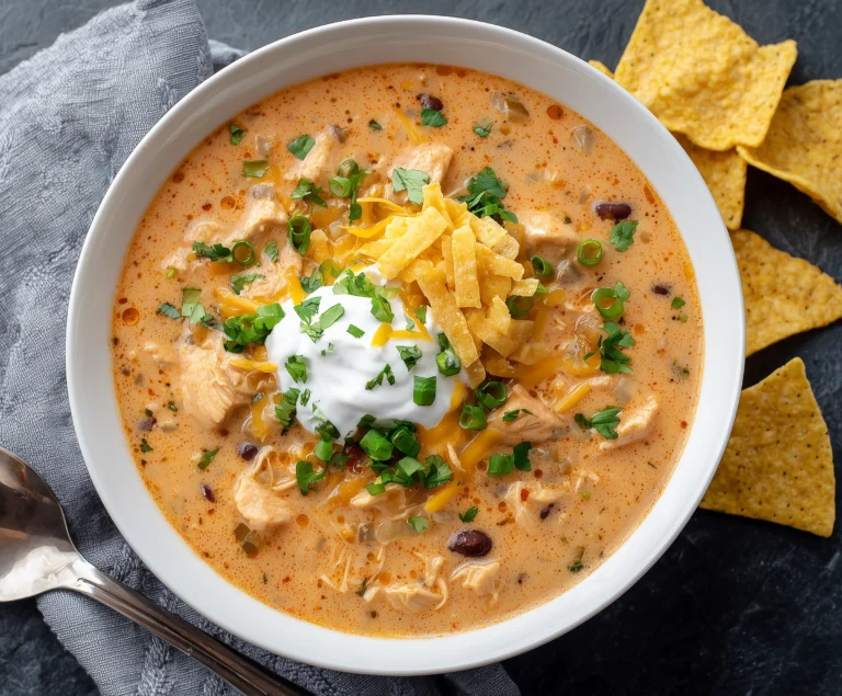 Creamy Chicken Taco Soup