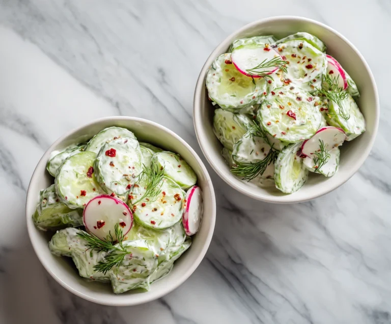 Creamy Cucumber Salad