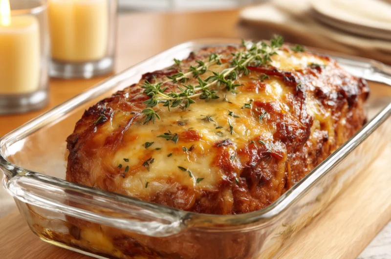 How to Make Classic French Onion Inspired Meatloaf