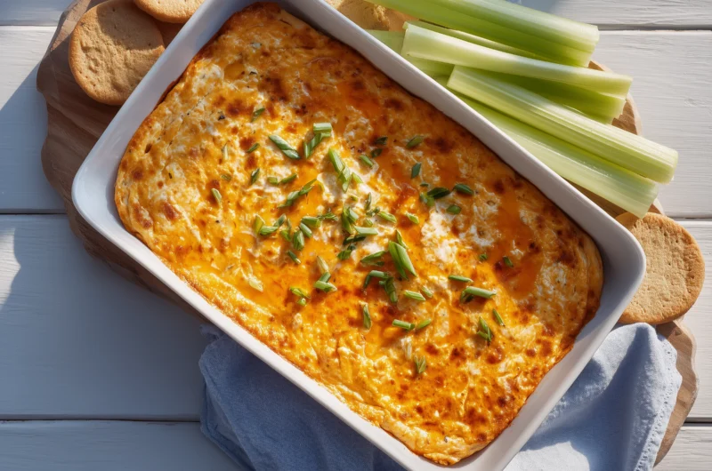 The Best Easy Buffalo Chicken Dip Recipe