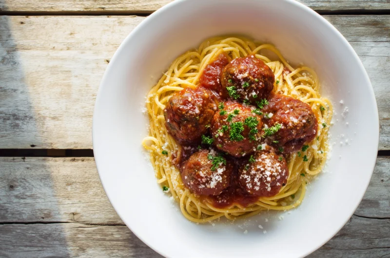 Restaurant Style Spaghetti and Meatballs Made Easy at Home