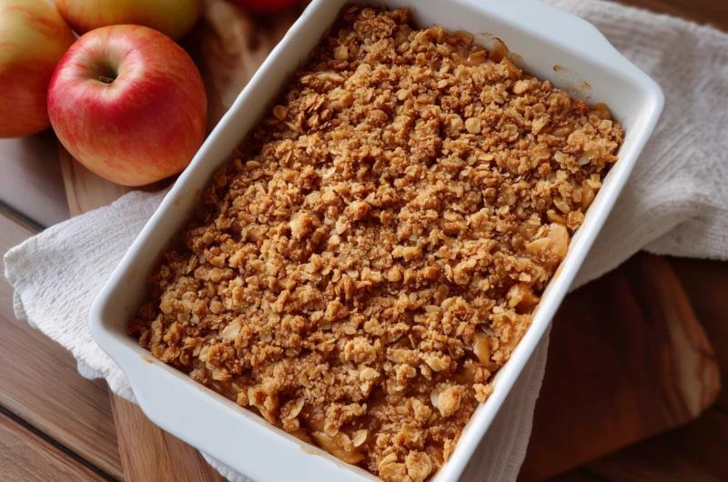 Quick & Delicious Gluten Free Apple Crisp for Dessert Lovers