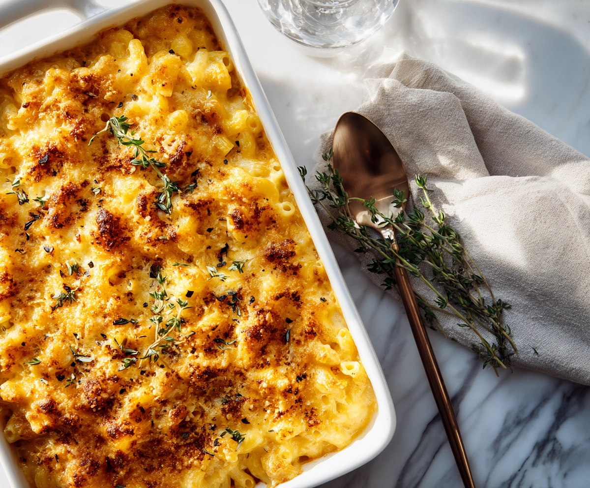 Homemade Baked Mac and Cheese Recipe