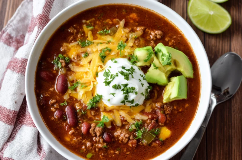 Healthy Low Carb Taco Soup You’ll Love